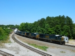 CSX 7521(C40-8) 5201(ES44DC) 8775(SD60M) 2559(GP38-2)